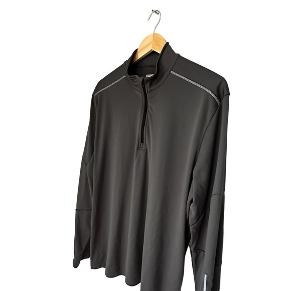 Callaway Weather Series Golf 1/4 Zip Long Sleeve Pullover, Gray, Large - Picture 4 of 8
